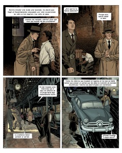Comic policiaco ambientado en el NY de los años 50 con la noche, el jazz y la represión como telón de fondo